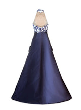 Floral Bodice Taffeta Ballgown - Kevan Hall Co. -