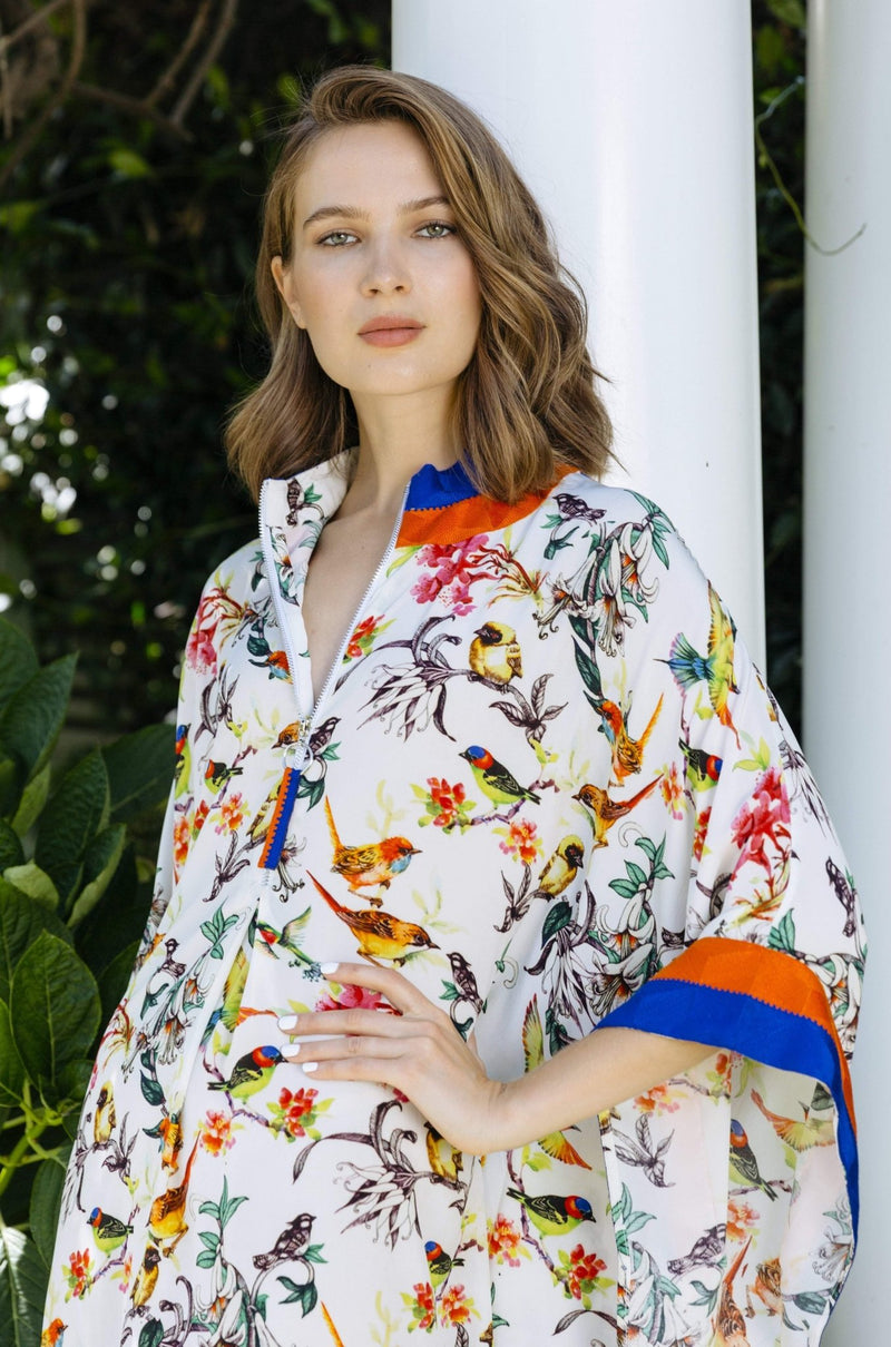 Bird of Paradise CAFTAN – Kevan Hall Co.