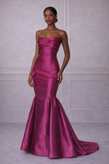 Ruby Bustier Cargo Pocket Gown - Kevan Hall - 