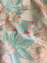 Pearlized Floral Print
